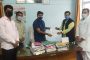 विधायक राजेश शुक्ला ने सस्ता गल्ला विक्रेताओं को बाटी सुरक्षा किट 