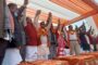 भाजपा की 'विजय संकल्प यात्रा' का रुद्रपुर पहुँचने पर हुआ भव्य स्वागत