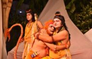 रामलीला में राम सुग्रीव मित्रता, सुग्रीव-बाली युद्ध, बाली वध,अंगद विलाप के दृश्यों का हुआ मंचन