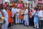 किच्छा में बागेश्वर विधानसभा उपचुनाव में भारतीय जनता पार्टी की प्रत्याशी पार्वती दास की विजयी होने पर बाटा मिष्ठान
