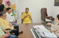 भाजपा प्रदेश मंत्री विकास शर्मा के नेतृत्व में नगर निगम की सहायक नगर आयुक्त को विकास कार्यो के लिये ज्ञापन सौपा 